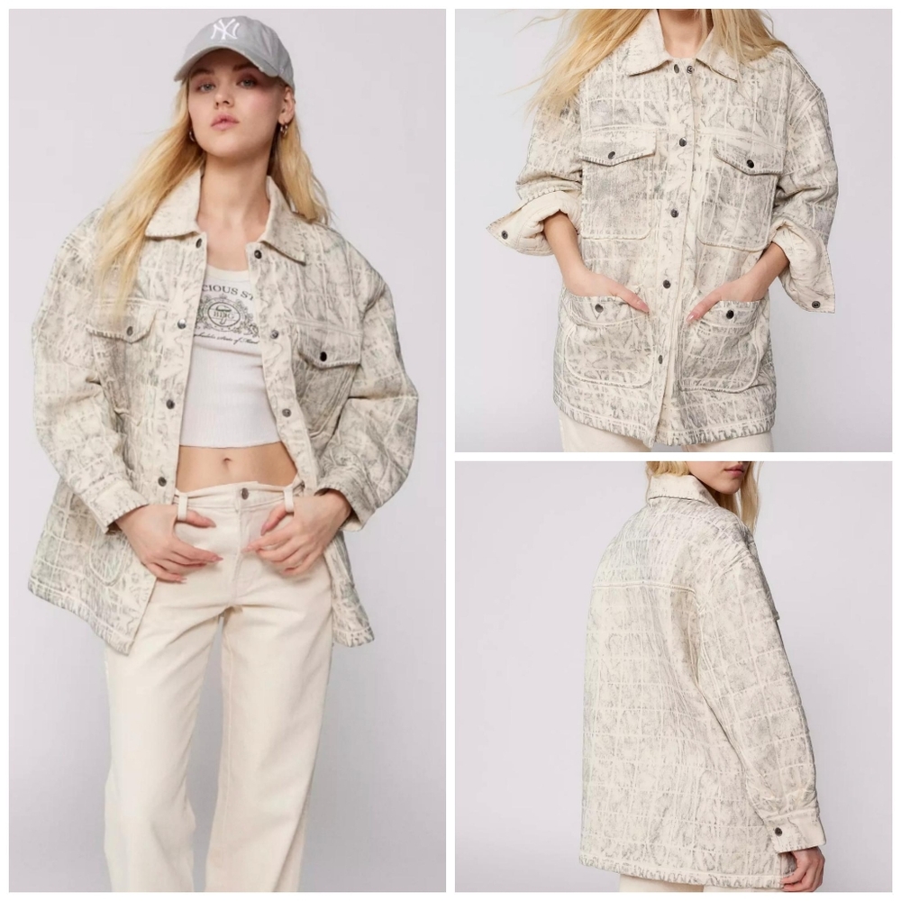 NWT button down jacket with pockets - Picture 7 of 7